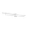 Z-Lite Zane Vanity, 2-Light, 40 In.W x 2.5 In.L x 5 In.H, Chrome /Frosted 1008-40W-CH-LED - alternate 3